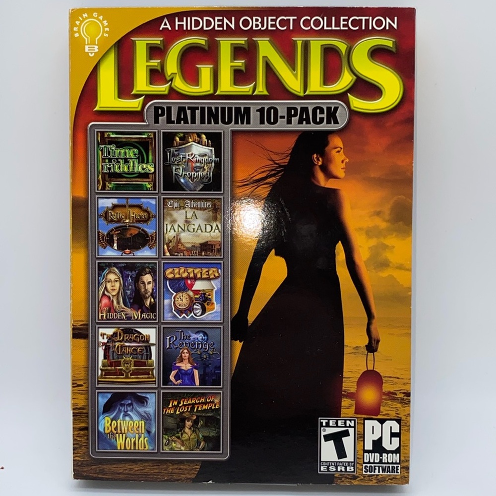 Legends Platinum 10 Pack A Hidden Object Collection PC Game